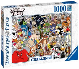 Ravensburger Puzzle Looney Tunes Challenge 1000p 16926 цена и информация | Пазлы | hansapost.ee