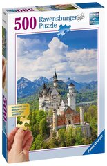 Ravensburgeri pusle Neuschwansteini loss 500p 13681 hind ja info | Pusled lastele ja täiskasvanutele | hansapost.ee