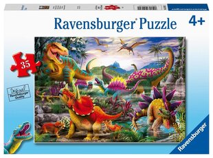 Ravensburgeri pusle T-Rex Terror 35p 5160 hind ja info | Pusled lastele ja täiskasvanutele | hansapost.ee