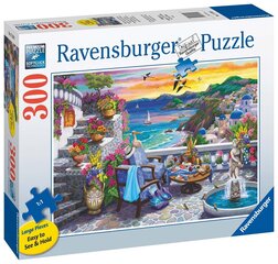 Ravensburger Puzzle Santorini Sunset 300plf 17130 цена и информация | Пазлы | hansapost.ee