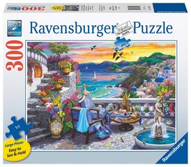 Ravensburger Puzzle Santorini Sunset 300plf 17130 цена и информация | Пазлы | hansapost.ee