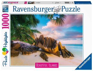 Ravensburgeri mõistatus Beaut.islands Seišellid 1000p 16907 hind ja info | Pusled lastele ja täiskasvanutele | hansapost.ee