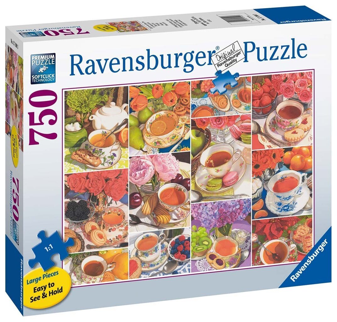 Ravensburgeri pusle Teatime 750tk 17190 цена и информация | Pusled lastele ja täiskasvanutele | hansapost.ee