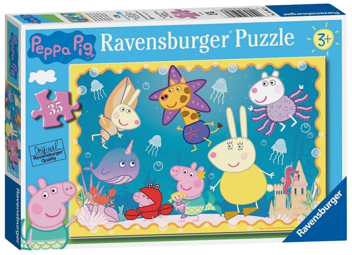 Ravensburgeri pusle PP: Peppa Pig 35tk 5062 цена и информация | Pusled lastele ja täiskasvanutele | hansapost.ee
