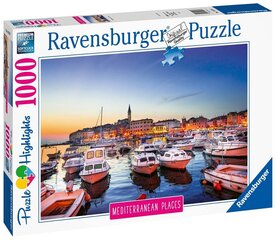 Ravensburgeri pusle Vahemere Horvaatia 1000tk 14979 hind ja info | Pusled lastele ja täiskasvanutele | hansapost.ee