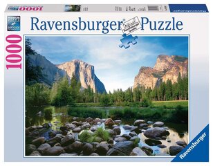 Ravensburger Puzzle Yosemite Valley 1000pc 19206 цена и информация | Пазлы | hansapost.ee