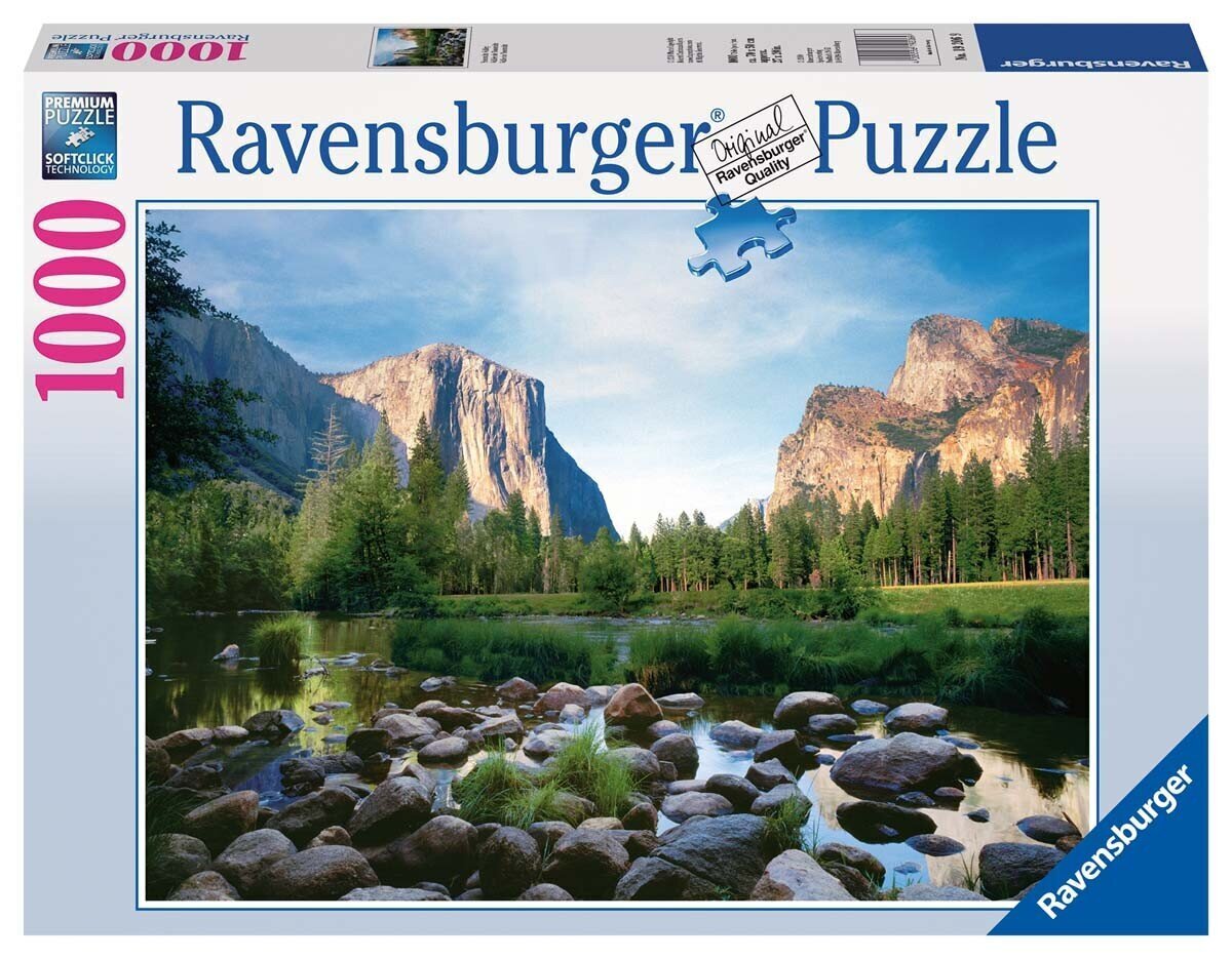 Ravensburgeri pusle Yosemite Valley 1000 tk 19206 цена и информация | Pusled lastele ja täiskasvanutele | hansapost.ee