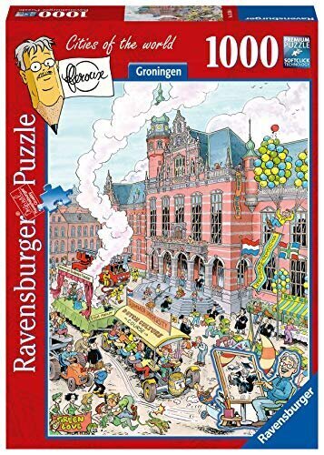 Ravensburger 2D pusle 1000tk, Fleroux Groningen 16596 hind ja info | Pusled lastele ja täiskasvanutele | hansapost.ee