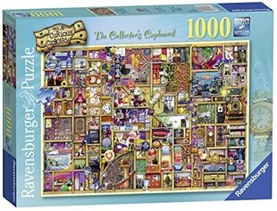 Ravensburger uudishimulik number 6 koguja kapp 1000-osaline pusle täiskasvanutele ja lastele vanuses alates 12 aastat hind ja info | Pusled lastele ja täiskasvanutele | hansapost.ee