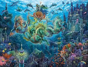 Ravensburger Underwater Magic 2000 Piece Buzzles для взрослых и детей возраст 12 лет вверх цена и информация | Пазлы | hansapost.ee