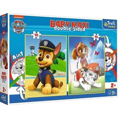 Pusle Baby Maxi 2x10 tükki, Elements Team Paw Patrol hind ja info | Pusled lastele ja täiskasvanutele | hansapost.ee