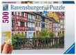 Prantsuse maastikuga pusle Ravensburger, 500 d. цена и информация | Pusled lastele ja täiskasvanutele | hansapost.ee