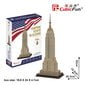 3D Puzzle Empire State Building 54 Teile hind ja info | Pusled lastele ja täiskasvanutele | hansapost.ee