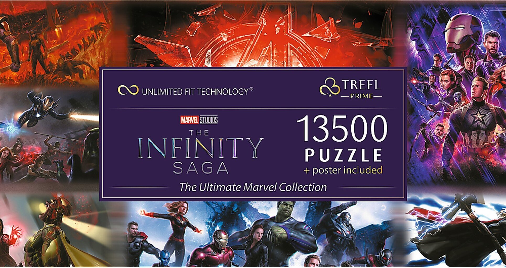 Puzzle 13500 Ultimate Marvel kollektsioon UFT Trefl цена и информация | Pusled lastele ja täiskasvanutele | hansapost.ee