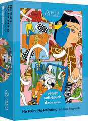 Puzzle 500 tükki, Velvet Soft Touch No Pain, No Painting UFT hind ja info | Pusled lastele ja täiskasvanutele | hansapost.ee