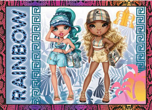 Puzzle Trefl 4-in-1 Fashionable Rainbow High Dolls 207 tükki цена и информация | Пазлы | hansapost.ee