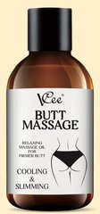Подтягивающее массажное масло для ягодиц «Butt lift massageoil», VCEE цена и информация | Массажные масла | hansapost.ee
