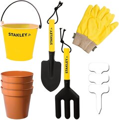 Stanley Jr. Набор садовых инструментов из 10 предметов цена и информация | Игры на открытом воздухе | hansapost.ee