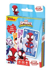 Shuffle Fun 4in1 Marvel spidey kaardimäng ja super-semud price and information | Board games and puzzles for the family | hansapost.ee