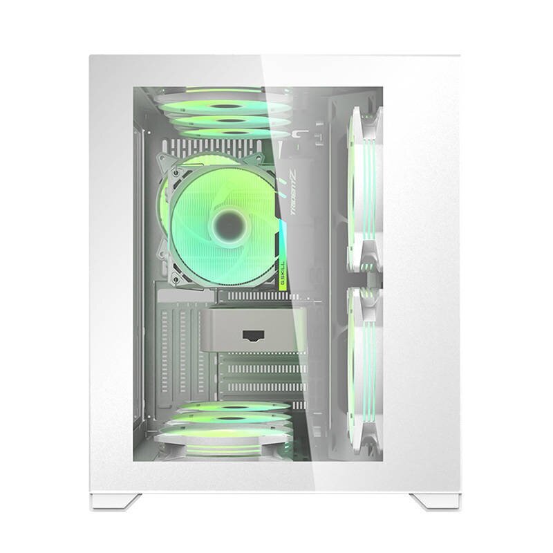 Darkflash C305 ATX Computer case (White) hind ja info | Arvutikorpused | hansapost.ee