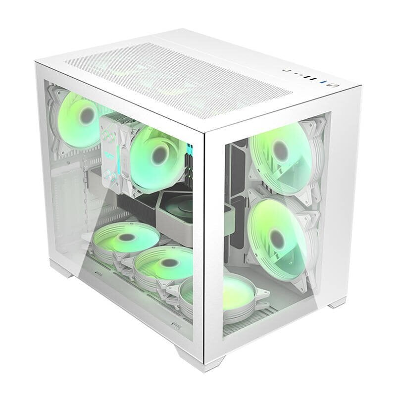 Darkflash C305 ATX Computer case (White) price and information | Arvutikorpused | hansapost.ee