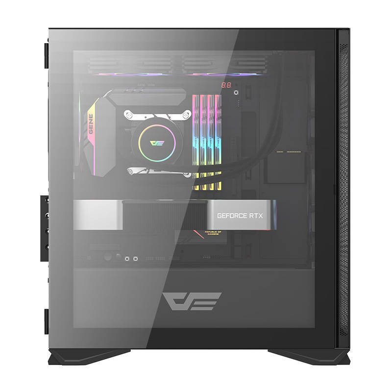 Darkflash DLM200 computer case (black) hind ja info | Arvutikorpused | hansapost.ee