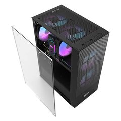 Darkflash A290 computer case + 3 fans (black) цена и информация | Корпус Cooler Master для ПК Elite 500 Midi | hansapost.ee