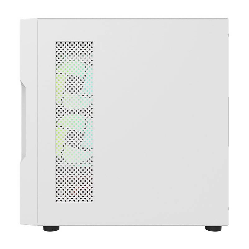 Darkflash DK431 computer case + 4 fans (white) цена и информация | Arvutikorpused | hansapost.ee