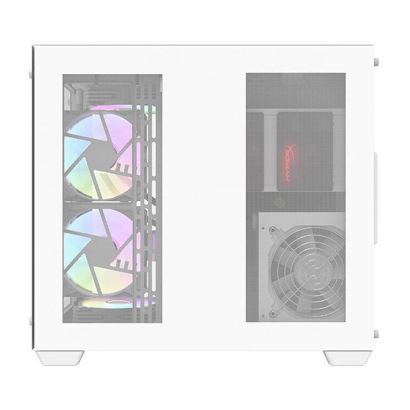 Darkflash C285 Computer case (White) hind ja info | Arvutikorpused | hansapost.ee