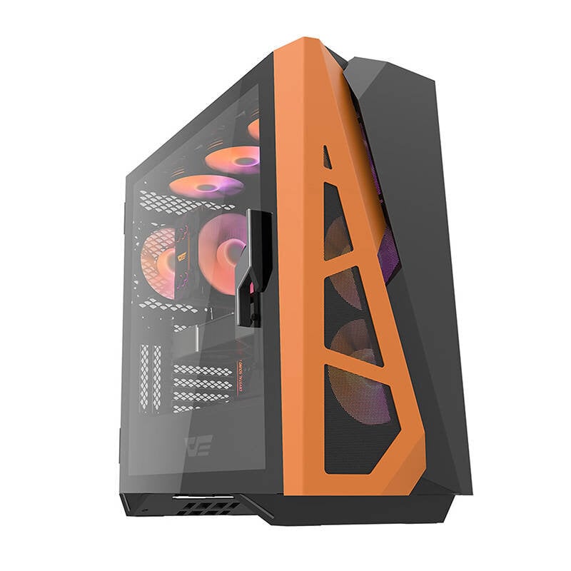 Darkflash DLZ31 Mesh Computer case (Black) hind ja info | Arvutikorpused | hansapost.ee