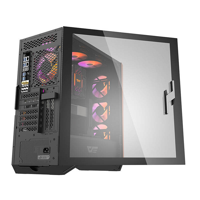 Darkflash DLZ31 Mesh Computer case (Black) цена и информация | Arvutikorpused | hansapost.ee