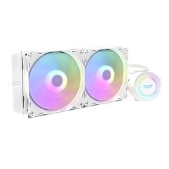 Darkflash DA240 LED PC Water Cooling 2x 120x120 (White) цена и информация | Кулеры для процессоров | hansapost.ee