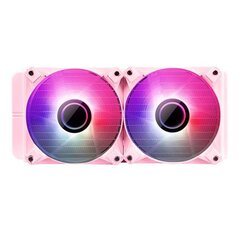 Darkflash DX240 V2 RGB PC Water Cooling 2x 120x120 (Pink) hind ja info | Protsessori jahutid | hansapost.ee