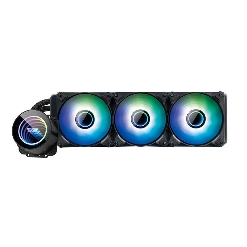 Darkflash DX360 V2.6 PC Water Cooling ARGB 3x 120x120 (Black) цена и информация | Protsessori jahutid | hansapost.ee