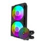 Darkflash DC240 ARGB 2x 120x120 PC Water Cooling 2x 120x120 (Black) цена и информация | Protsessori jahutid | hansapost.ee