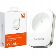 Индуктивное зарядное устройство Mcdodo, для Apple Watch 5 6 7 8, белый, CH-2060 цена и информация | Mcdodo Мобильные телефоны, Фото и Видео | hansapost.ee