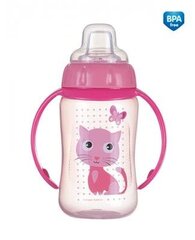 Детская поилка Canpol Babies, Милое животное, 56/512, розовый цена и информация | Бутылочки и аксессуары | hansapost.ee