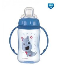 Детская поилка Canpol Babies, милое животное, синий, 56/512 цена и информация | Бутылочки и аксессуары | hansapost.ee