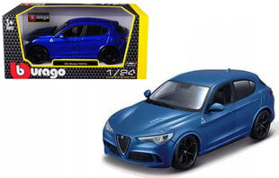 Auto Bburago Alfa Romeo Stelvio 1:24 цена и информация | Коллекционные модели автомобилей | hansapost.ee