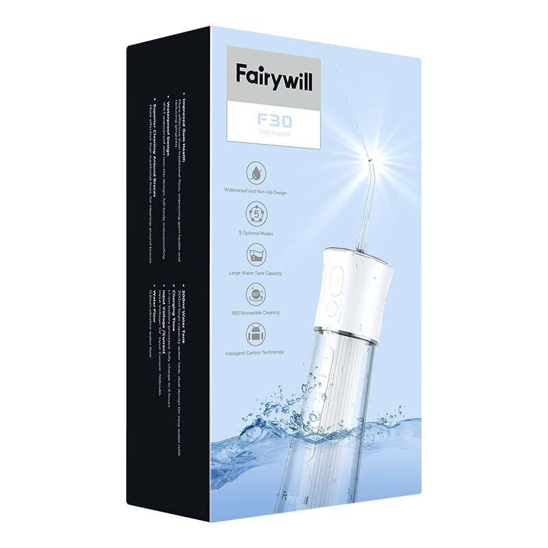 FairyWill Water Flosser F30 hind ja info | Hambavahede puhastajad | hansapost.ee