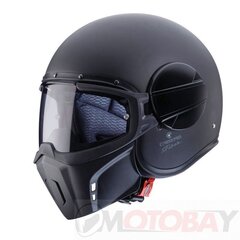 Открытый шлем Caberg Ghost, черный цвет цена и информация | Шлемы для мотоциклистов | hansapost.ee