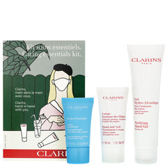 Набор для ухода за лицом и руками Clarins Caring Essentials Kit цена и информация | Кремы, лосьоны для тела | hansapost.ee