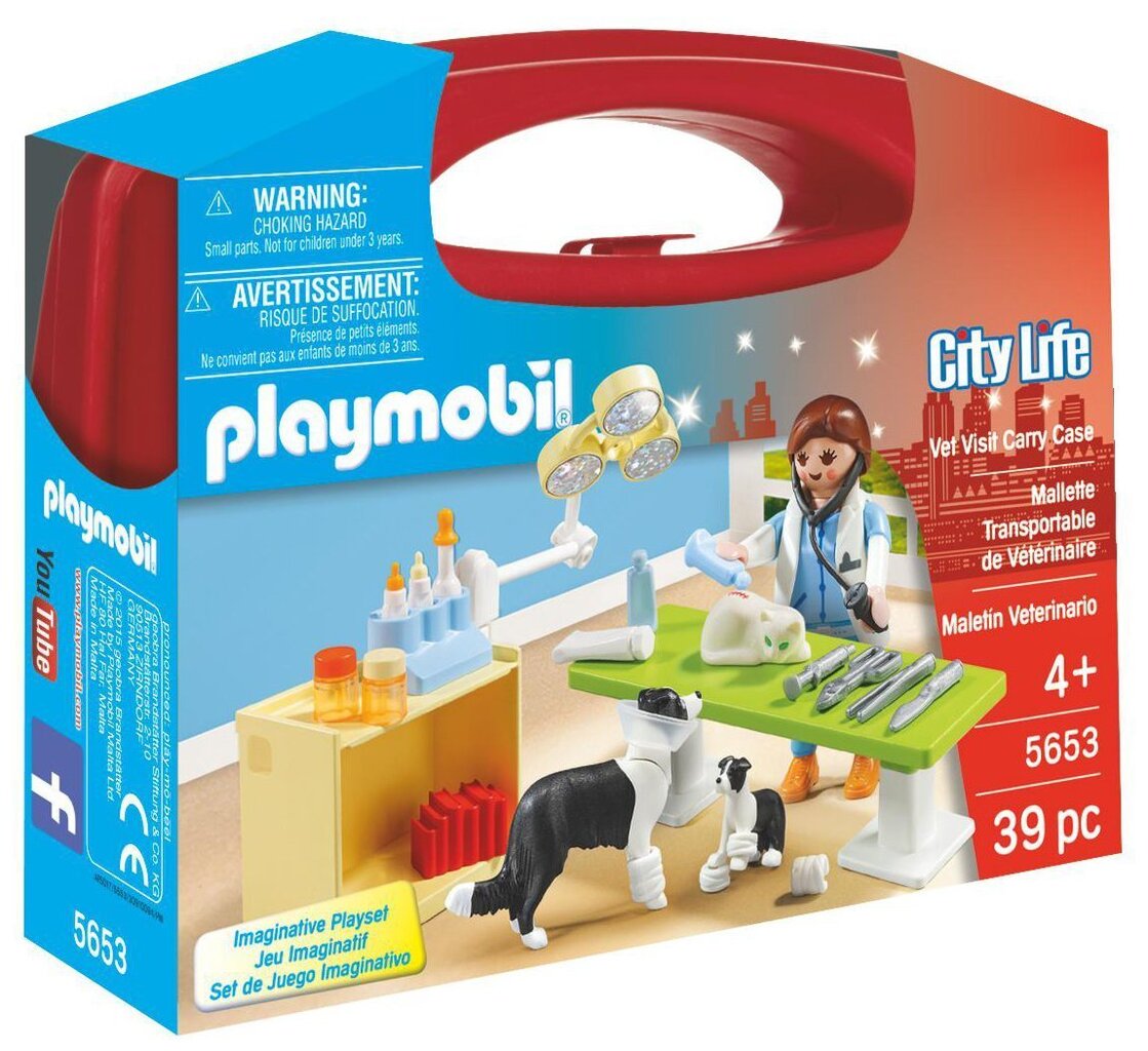 5653 PLAYMOBIL® City Life, Loomakliinik hind ja info | Klotsid ja konstruktorid | hansapost.ee