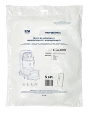 K&M KM-Q144.A VC 0065-17/VC 1250 Bags for vacuum cleaner 5 pcs. hind ja info | Tolmuimejate lisatarvikud | hansapost.ee