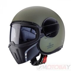 Открытый шлем Caberg Ghost, зеленый цвет цена и информация | Шлемы для мотоциклистов | hansapost.ee