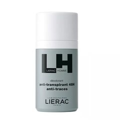 Deodorant Lierac Homme higistamisvastane 48H, 50ml цена и информация | Дезодоранты | hansapost.ee