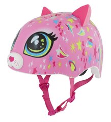Laste rattakiiver C-Preme Astro Cat roosa, XS TODDLER FS 3+ (48-52 cm) hind ja info | C-Preme Jalgrattad, tõukerattad, rulluisud, rulad | hansapost.ee