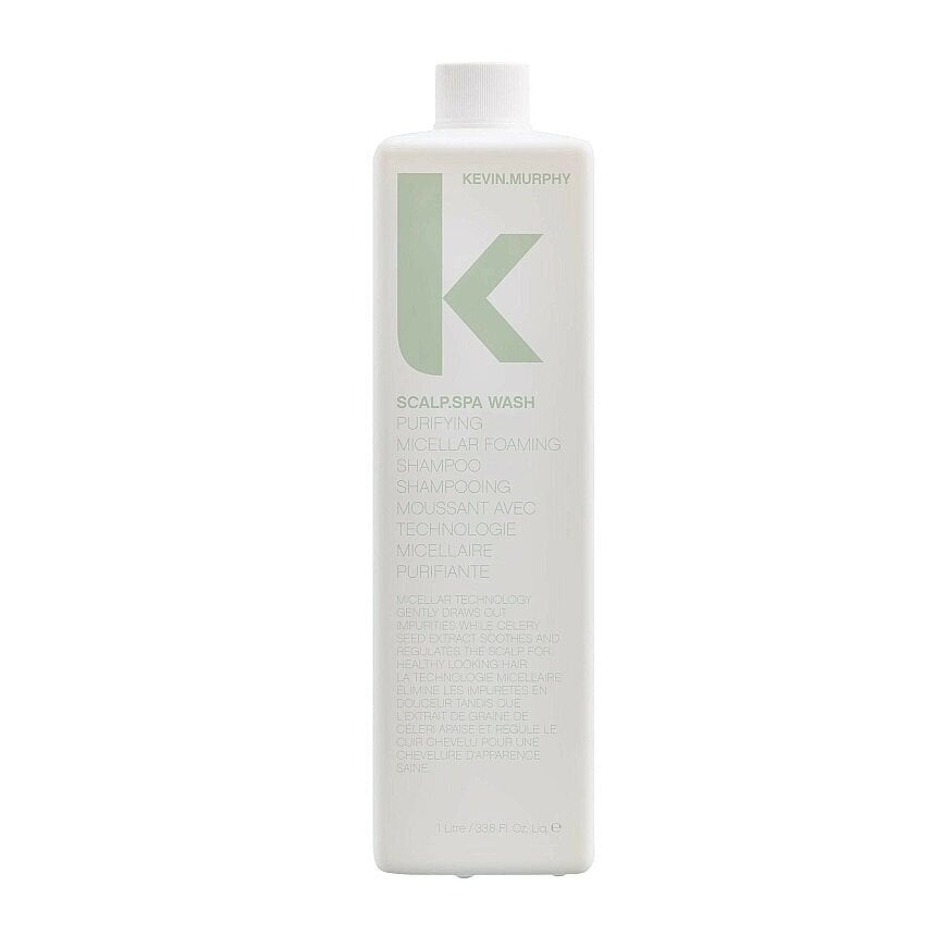 Puhastav šampoon peanahale ja juustele Kevin Murphy Scalp SPA Wash, 1000 ml цена и информация | Šampoonid | hansapost.ee