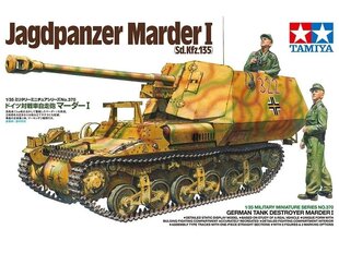 Сборная пластиковая модель Tamiya - German Tank Destroyer Marder I Sd, Kfz. 135, 1/35, 35370 цена и информация | Конструкторы и кубики | hansapost.ee