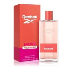 Naiste tualettvesi Reebok Move Your Spirit EDT, 100 ml price and information | Parfüümid naistele | hansapost.ee